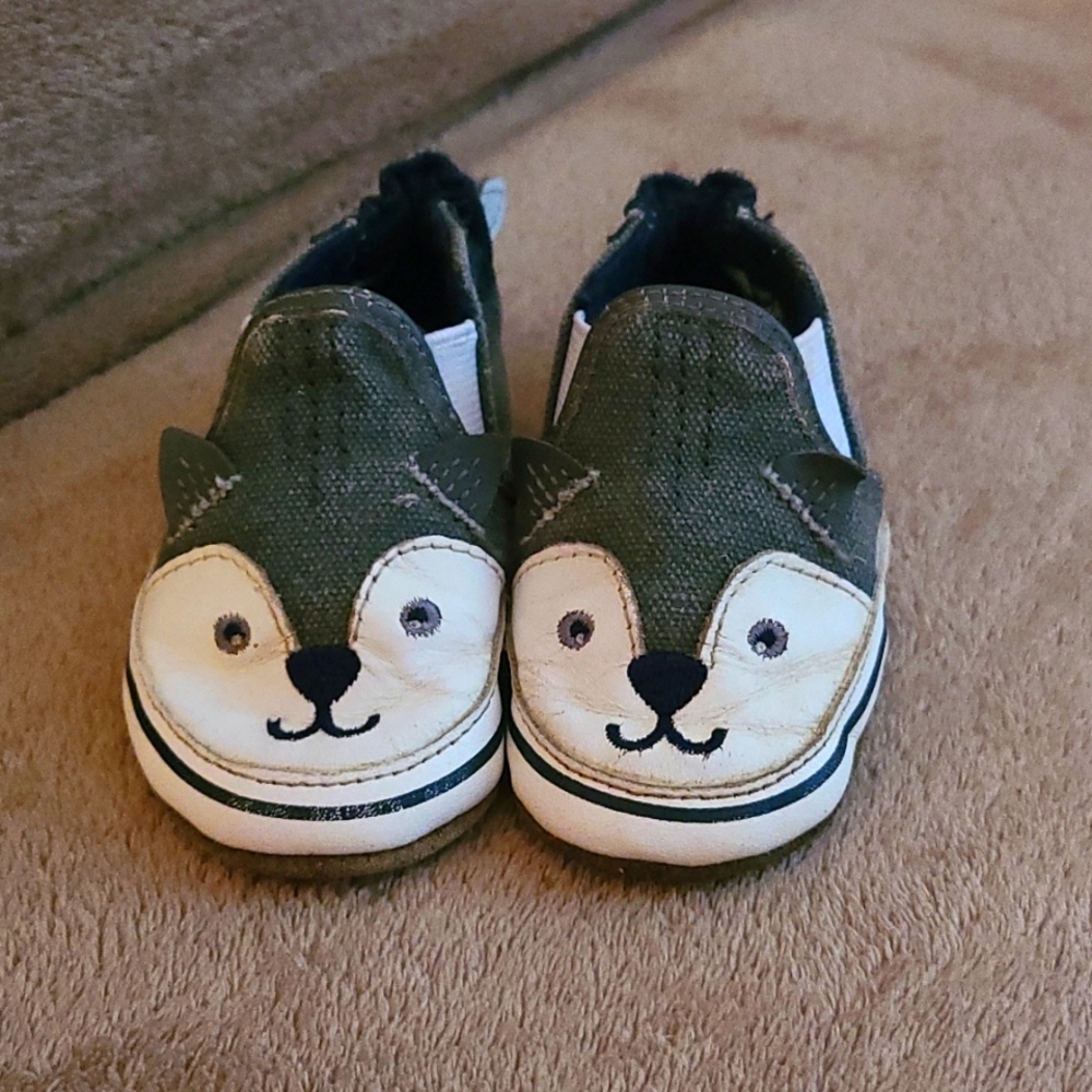 Robeez Racoon Baby Sneakers